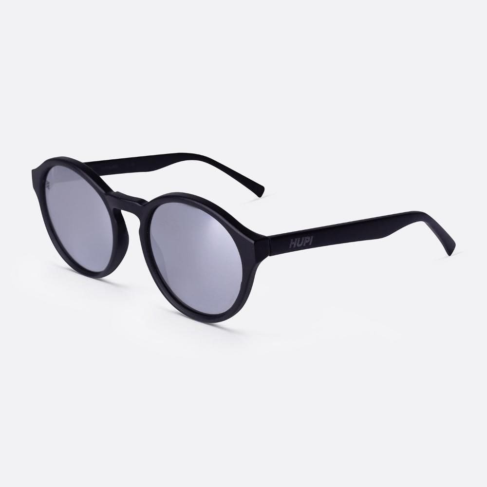Óculos HUPI Kona Preto Fosco - Lente Prata