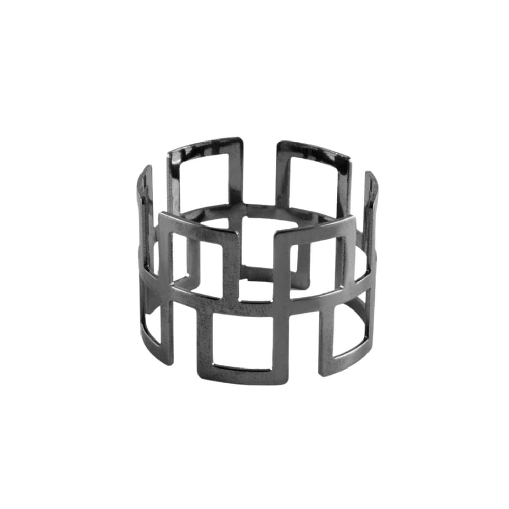 Porta Guardanapos Em Ferro Suécia Mimo Style Black