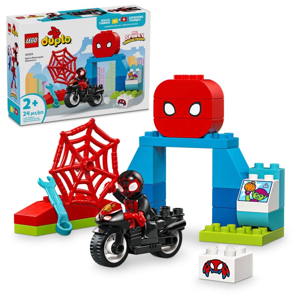 Blocos de Montar - Duplo - Aventura de motocicleta do Spin - LEGO DO BRASIL