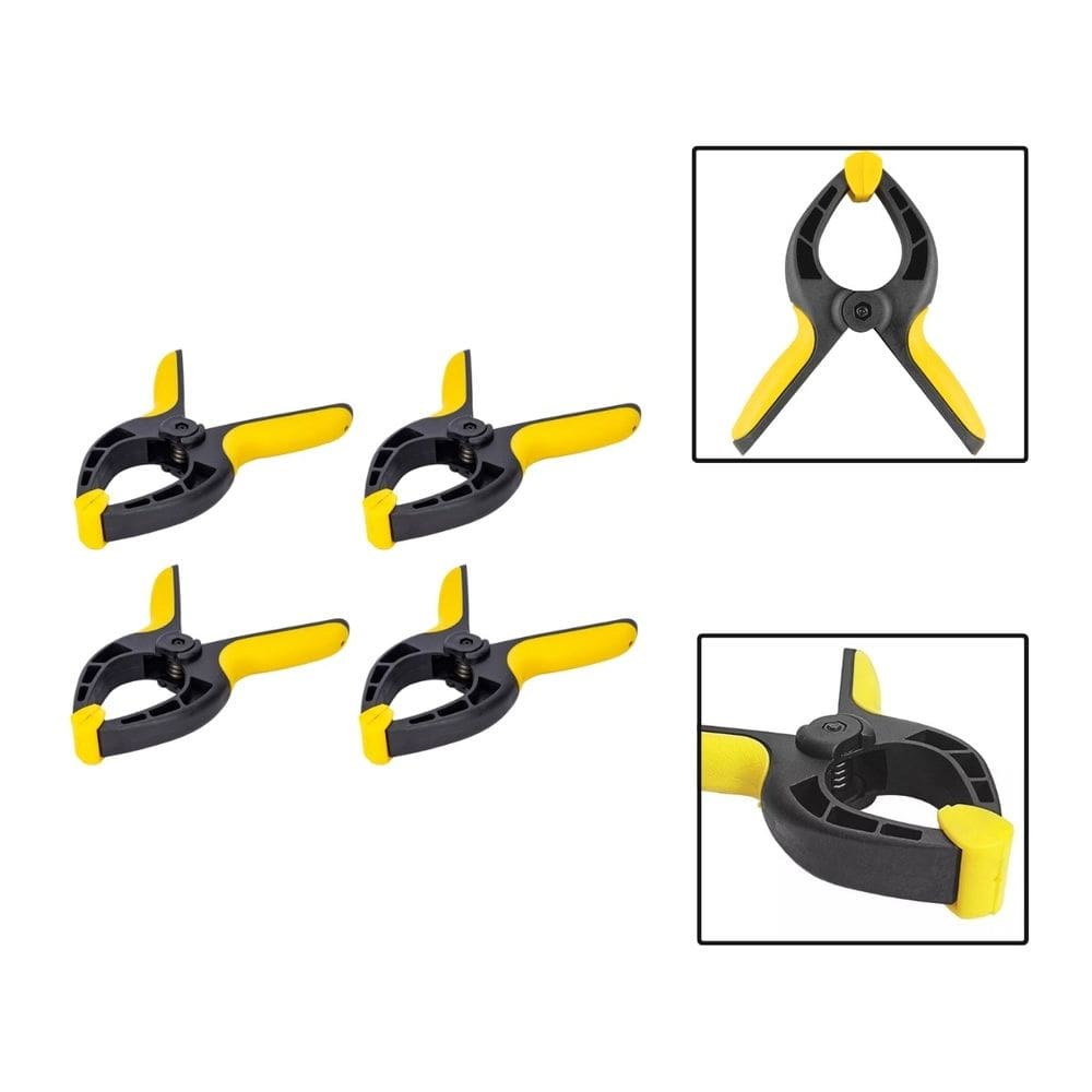 Kit 4 Grampos Sargento Multiuso P/ Marceneiro 4 Pol. 100mm