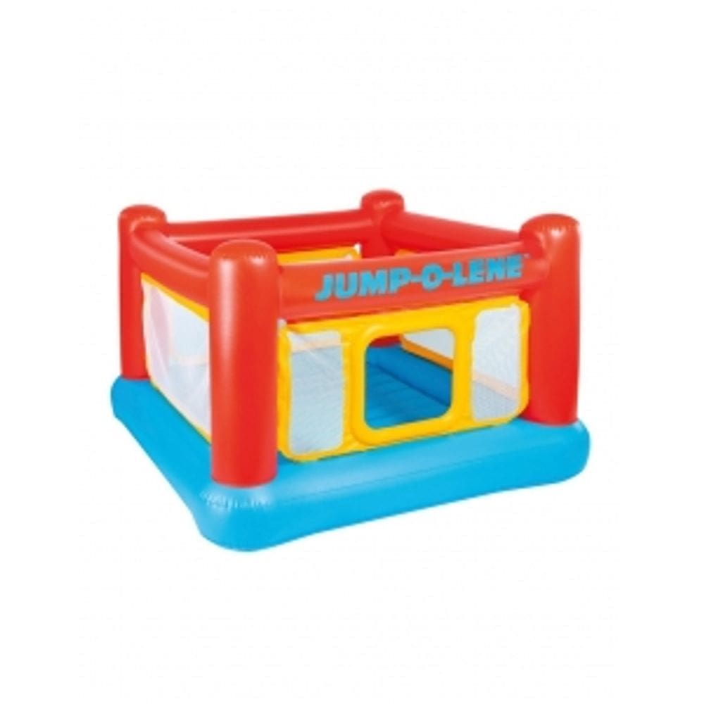Pula Pula Playhouse Cama Elástica Inflável Luxo Bomba Intex