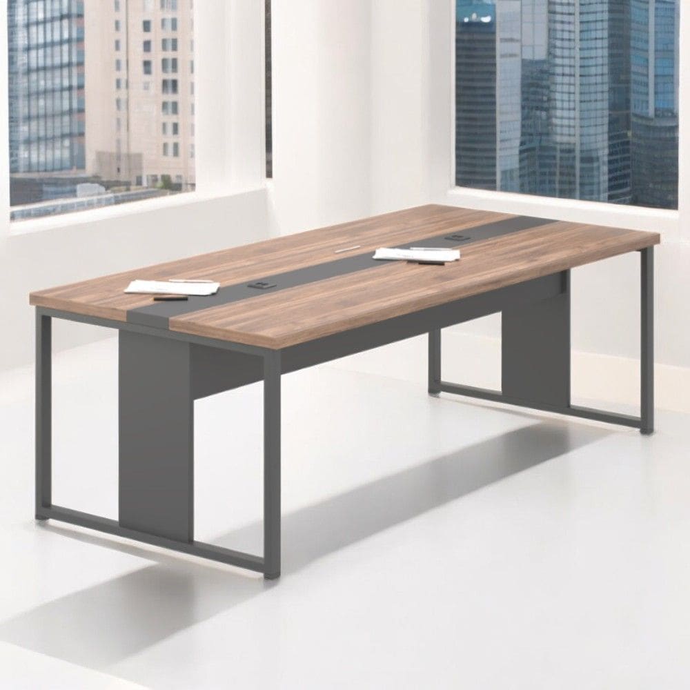 Mesa de Diretor de Sala Reunião Lens Noce Preto