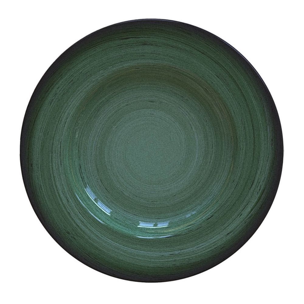 Prato Verde Rústico Tramontina de Sobremesa Porcelana 21cm D