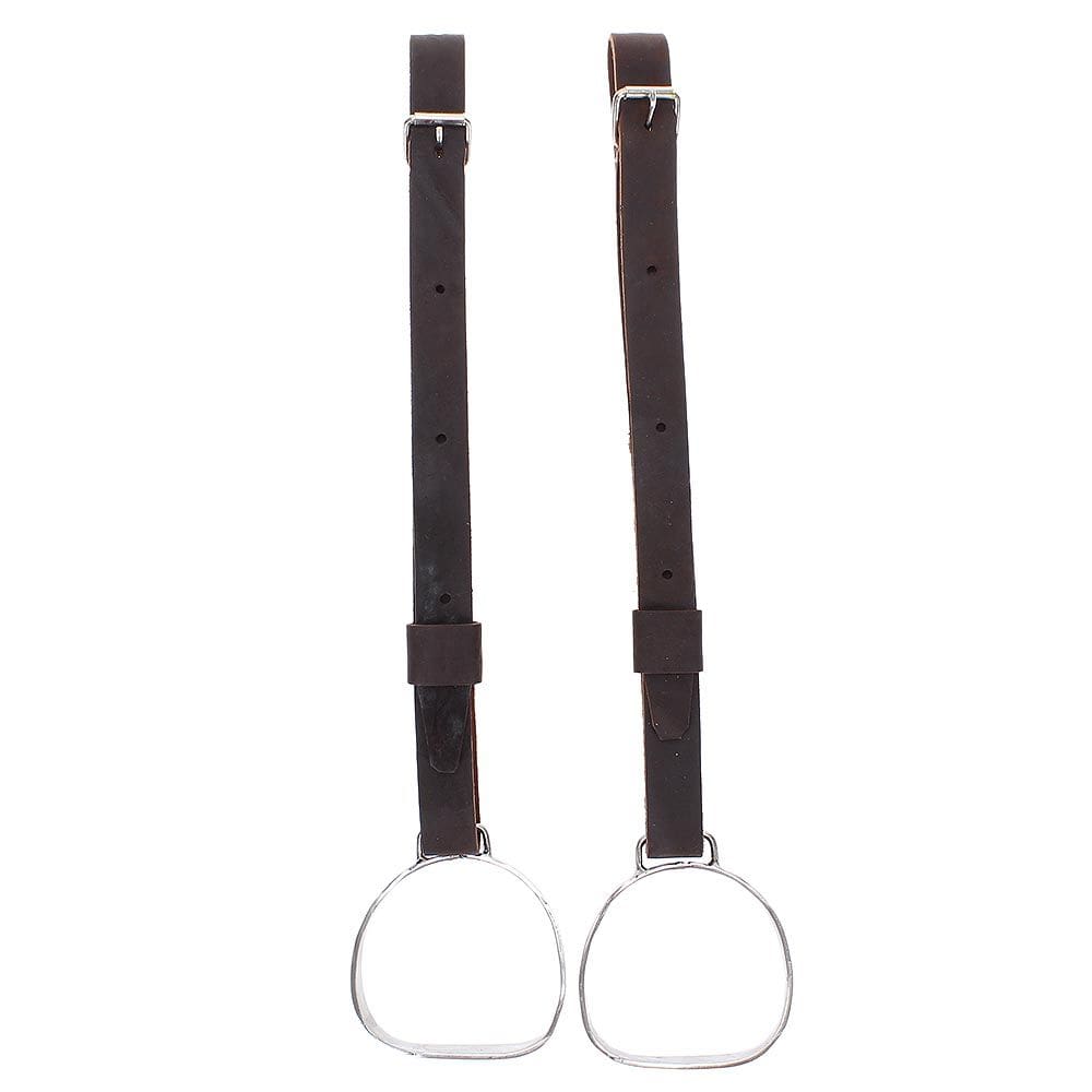 Loro Fabricado em Couro e Estribo EV Montaria 22227