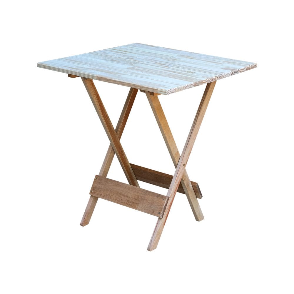 Mesa de Madeira 70x70 Crua