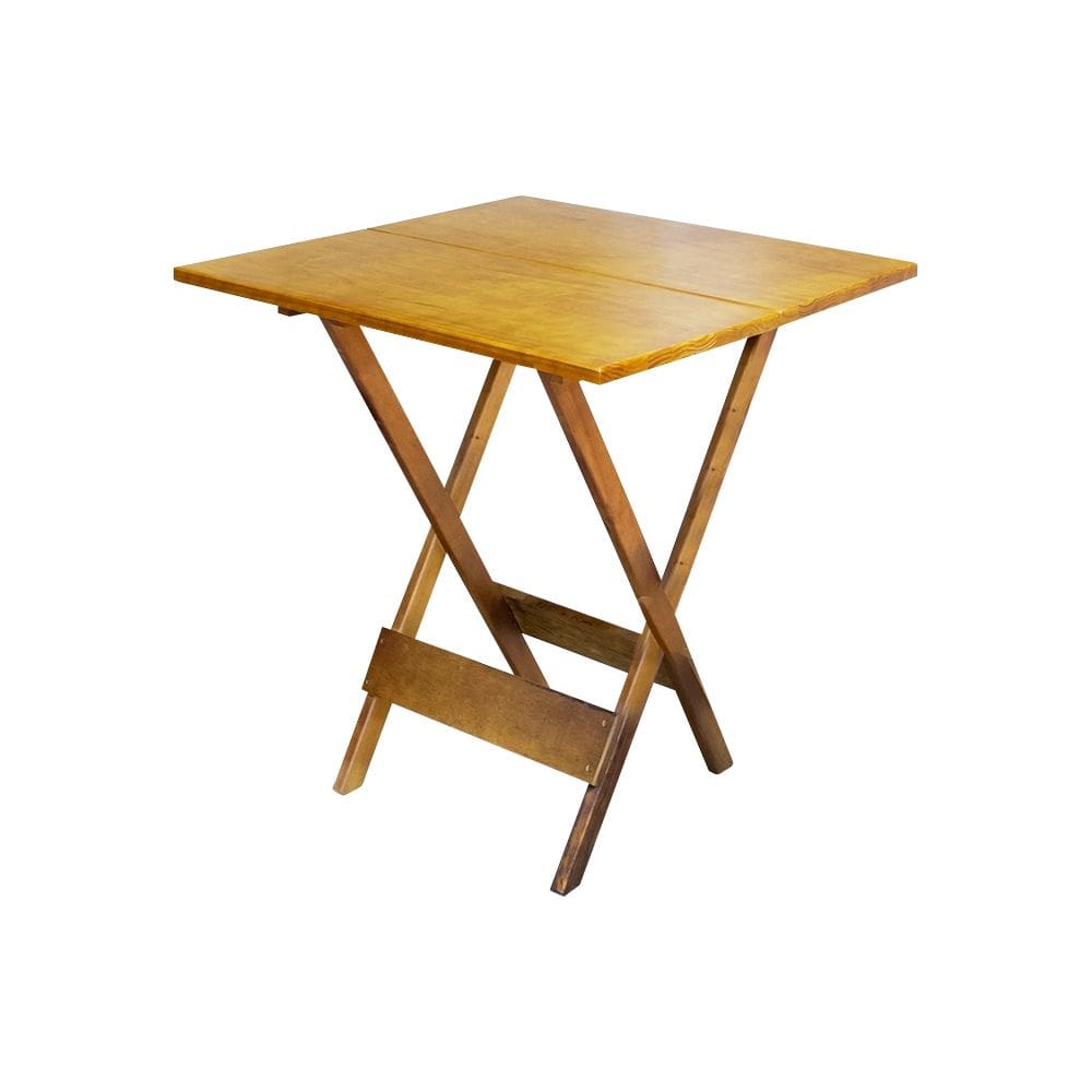 Mesa de Madeira 70x70 Caramelo