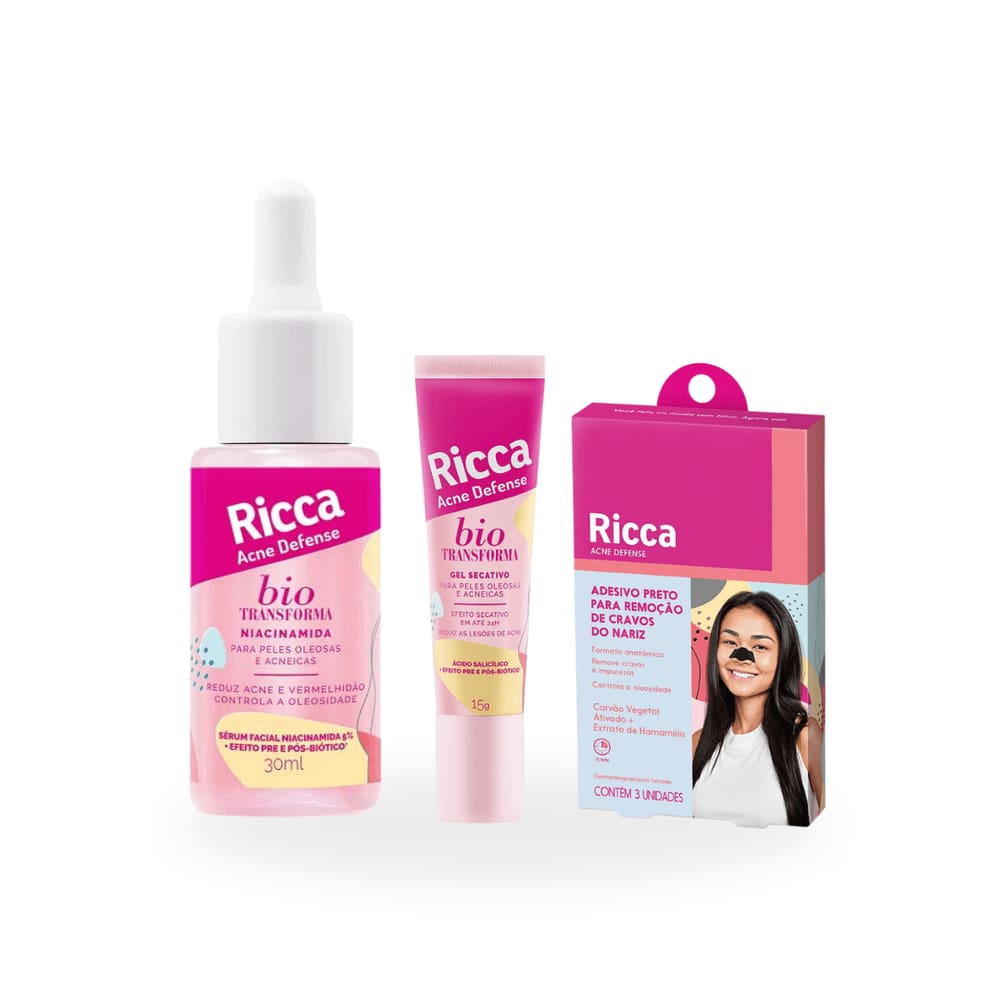 Kit Livre da Acne em 24h* Ricca