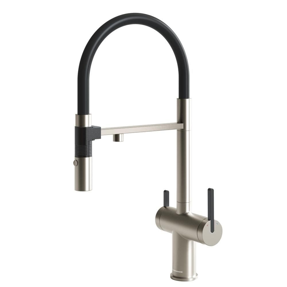 Misturador Monocomando MesaP/Cozinha BicaAlta Nickel Debacco