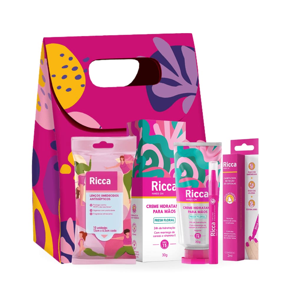 Kit Presente SPA Para Mãos Fresh Ricca