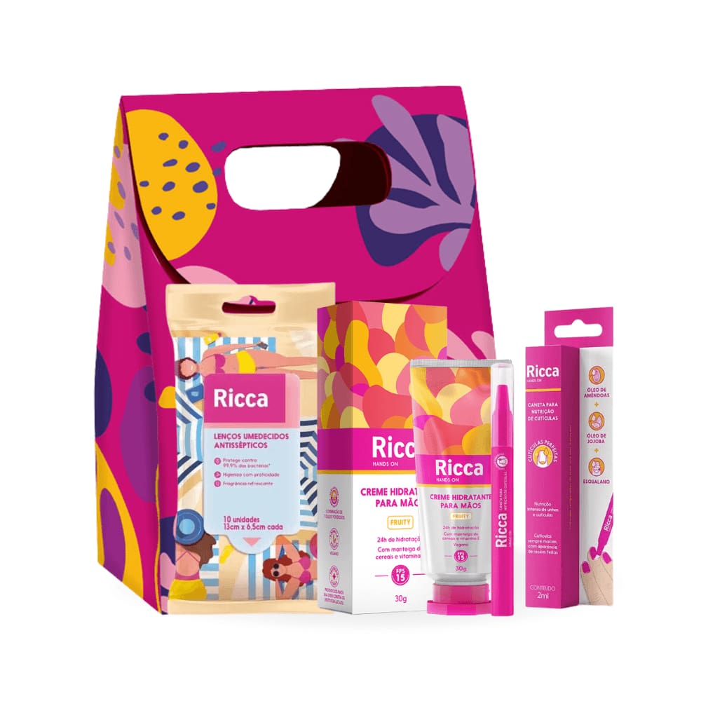 Kit Presente SPA Para Mãos Fruity Ricca