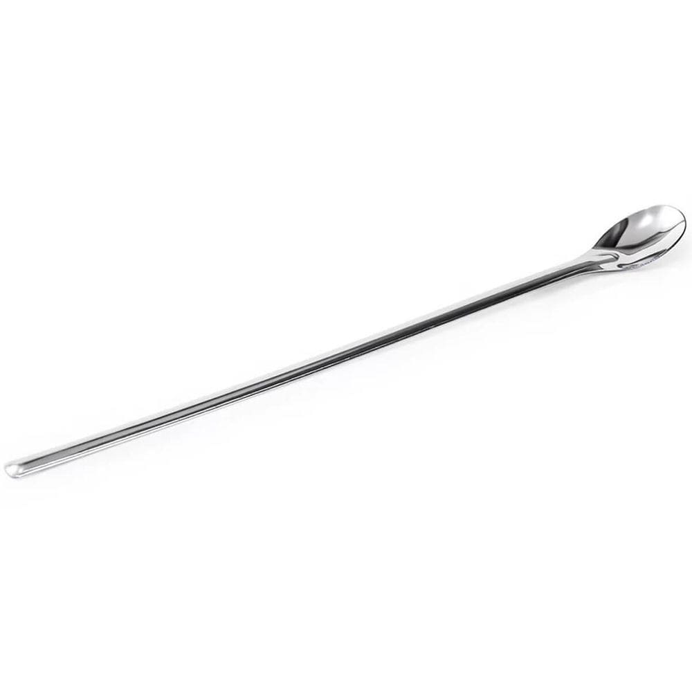 Colher Bailarina 30cm Inox Longa Basic Gourmet Mix Mexer Beb