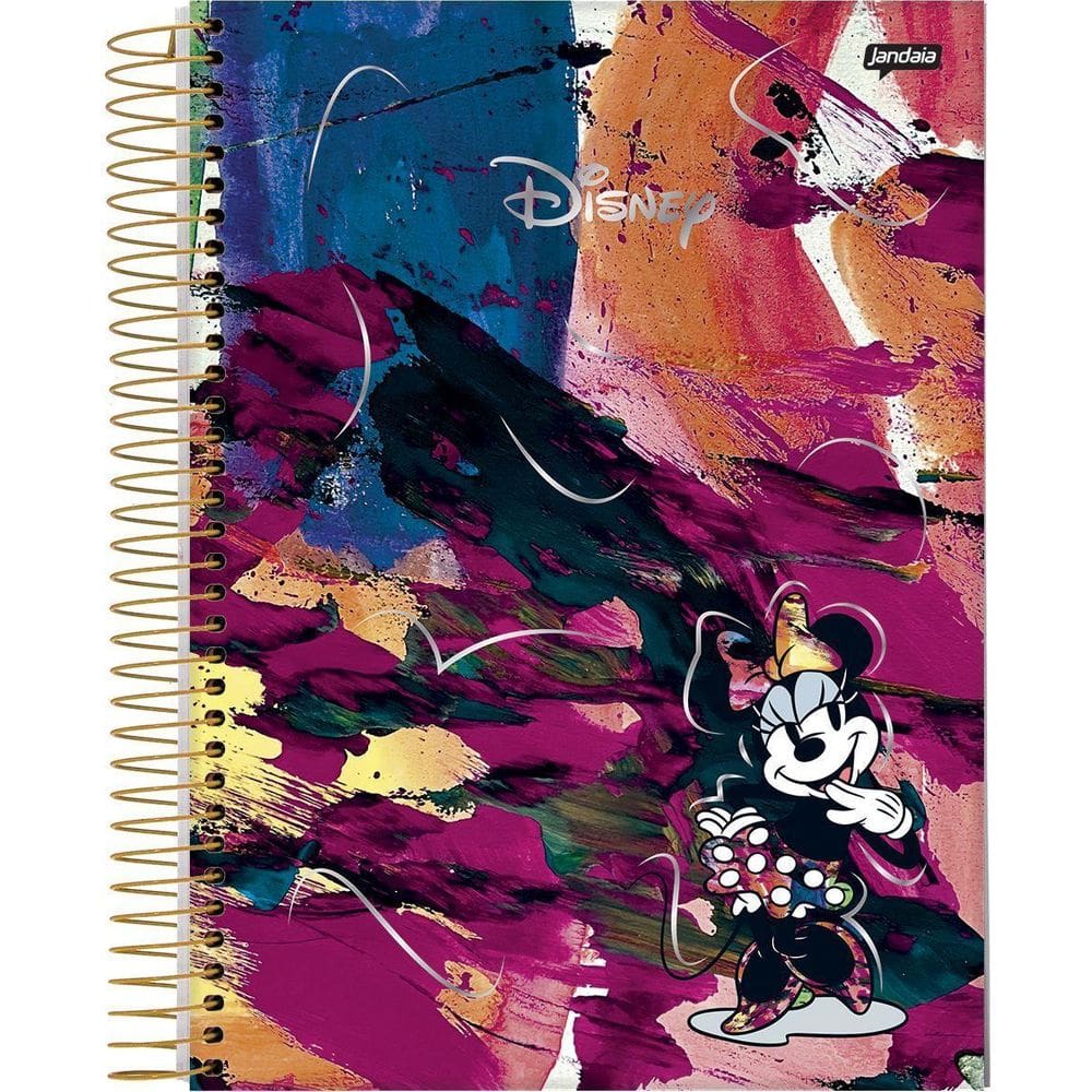 Caderno Universitário 10 Matérias Disney Extra Imaginário
