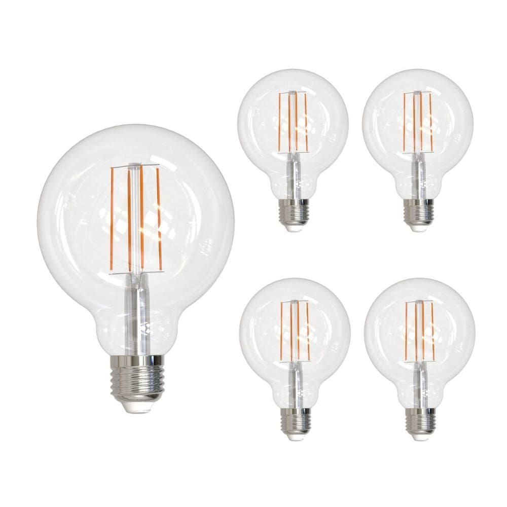 Lâmpada Led Avant Retro Clear G95 9W 2700k E27 Bivolt 5 Und