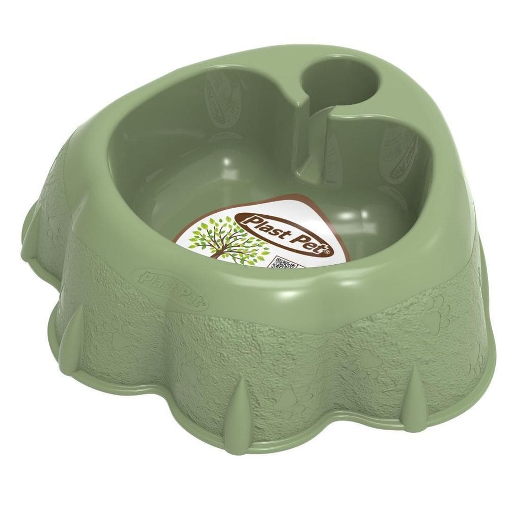Bebedouro Para Cachorro Gato Pet Fox 700Ml - Verde Oliva