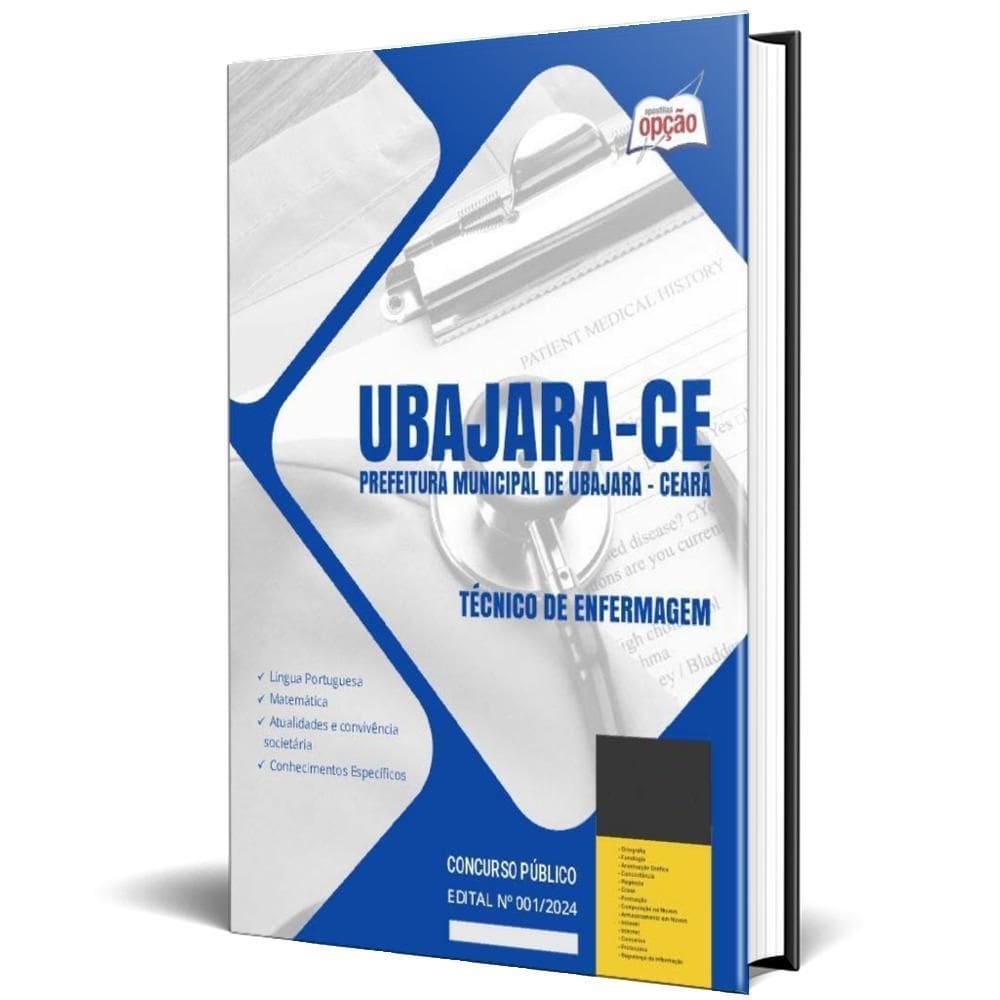 Apostila Prefeitura De Ubajara Ce 2024 - Técnico Enfermagem