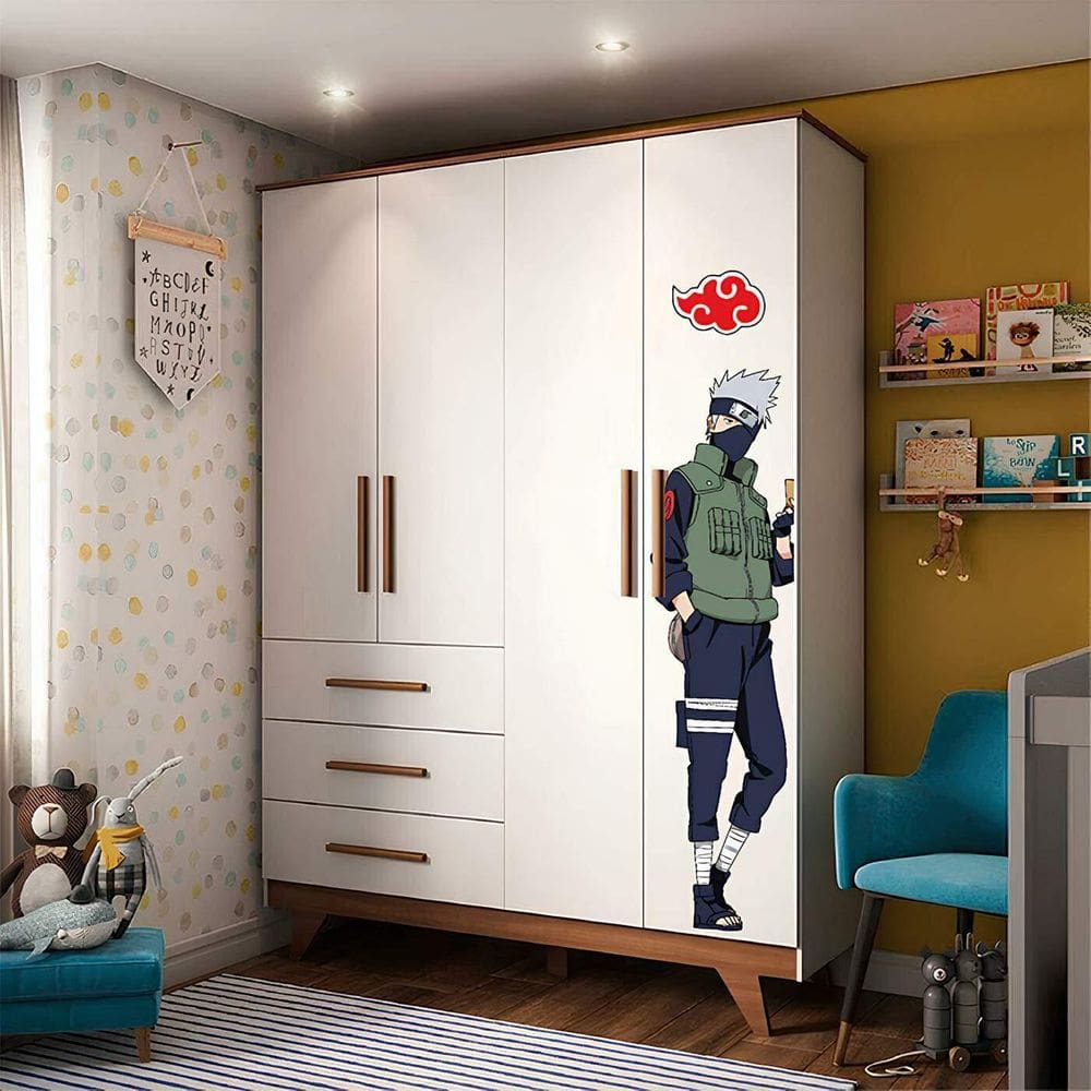 Adesivo Para Guarda Roupa Kakashi