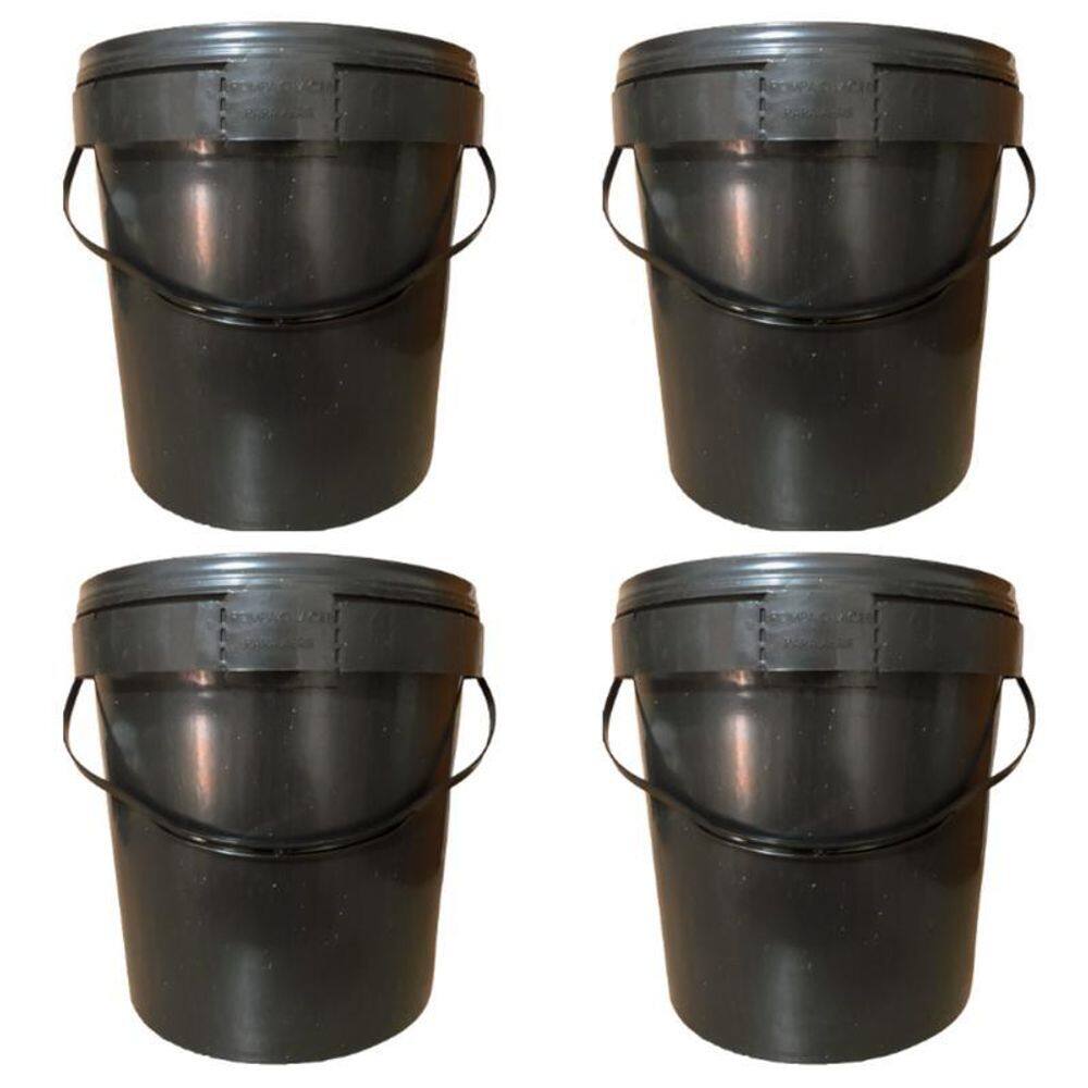 Balde 3L Para Óleo Motor - 04 Pçs