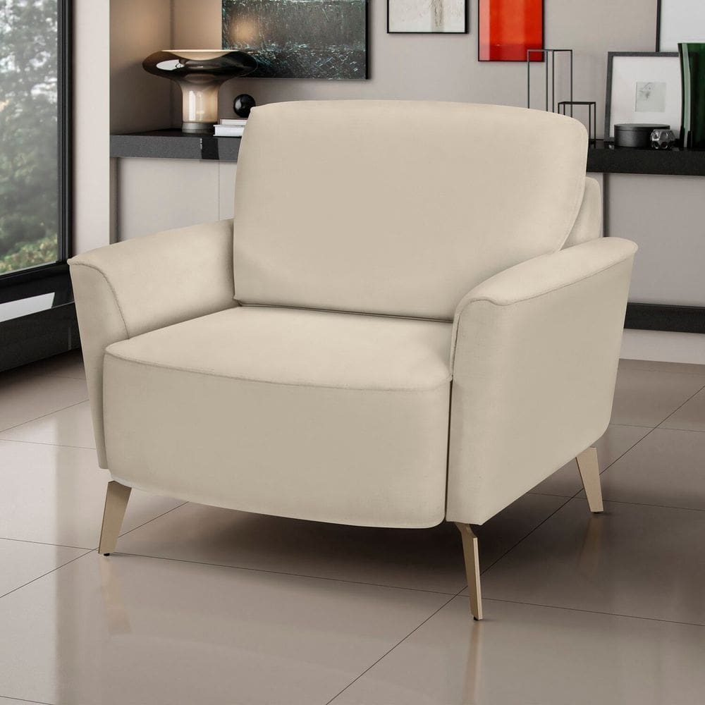 Poltrona para Sala de Estar Star Marfin