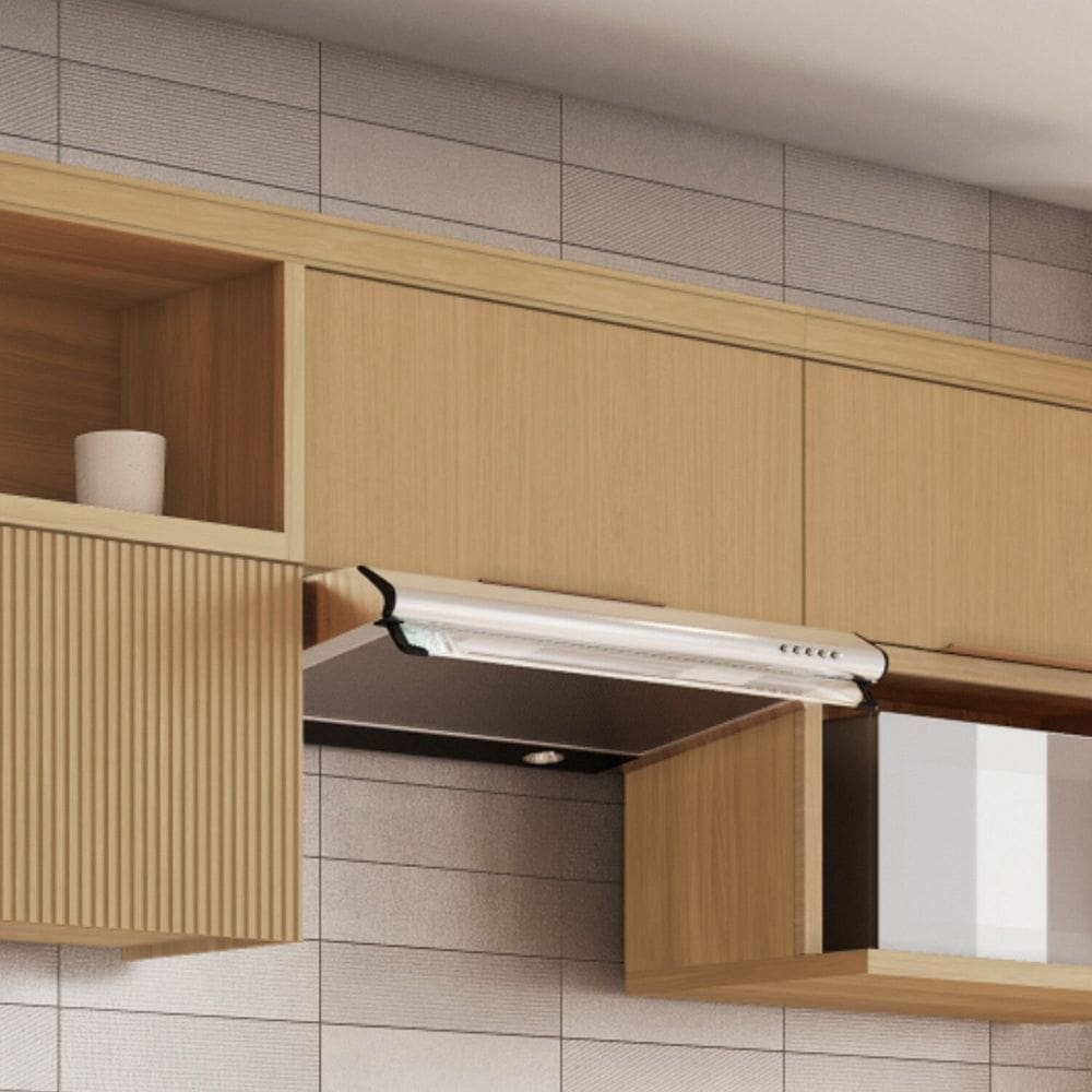 Armário 1 Porta Basculante Marquesa 80cm 100% Mdf Marrom