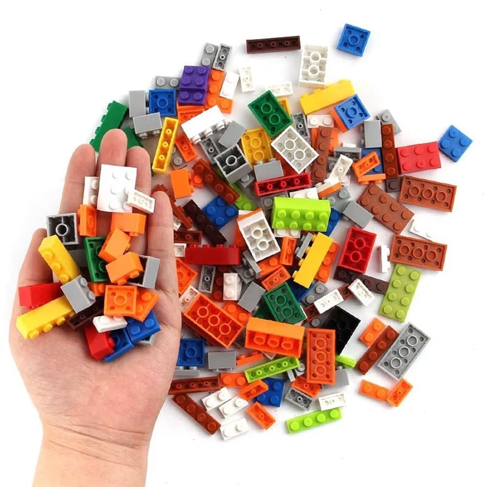 Brinquedo Educativo Blocos de Montar 120 Peças Brinquedo Didatico Infantil