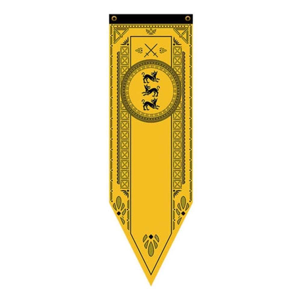 Bandeira Flâmula Com Brasão Da Casa Cleogane Game Of Thrones
