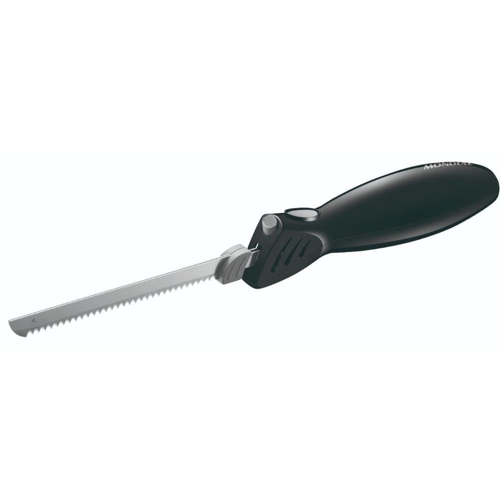 Faca Elétrica Mondial FA-01 Lâminas Removíveis Preto 220V