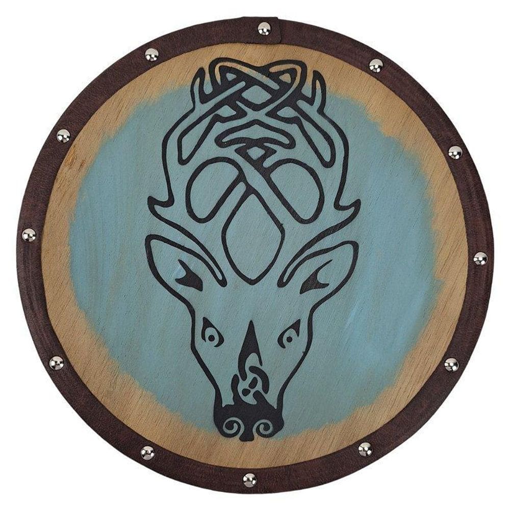Quadro Decorativo Escudo Viking Falkreath Falkreath Cervo