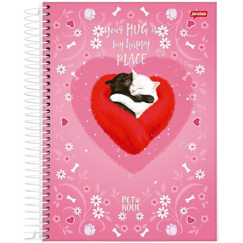 Agenda Planner Espiral Pet Holic Animais Planejamento