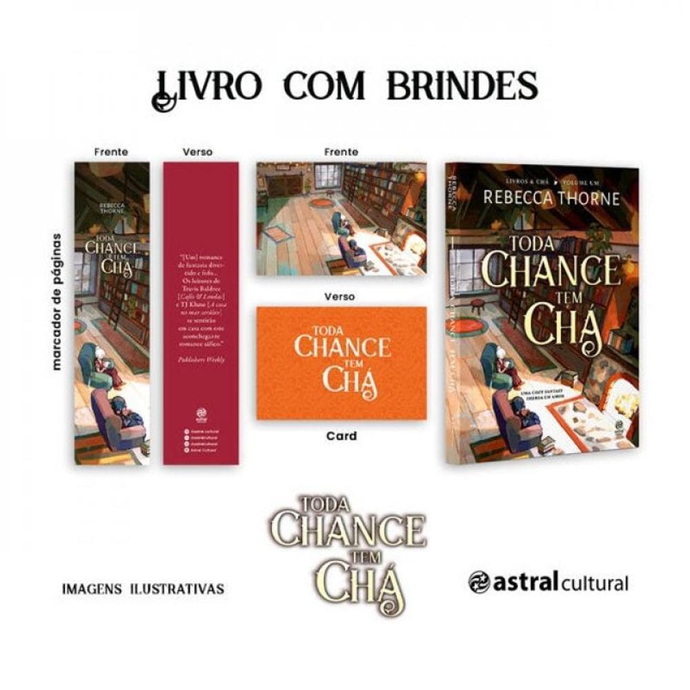 Toda Chance Tem Chá + Card + Marcador - Vol. 1