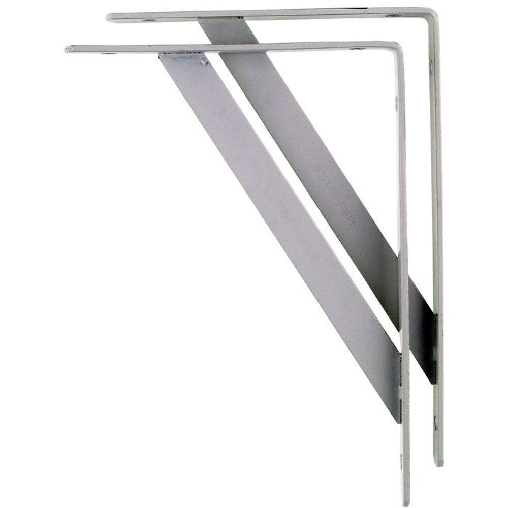 Suporte Prateleira Mão Francesa uso Madeira 50x50cm 12 Peças