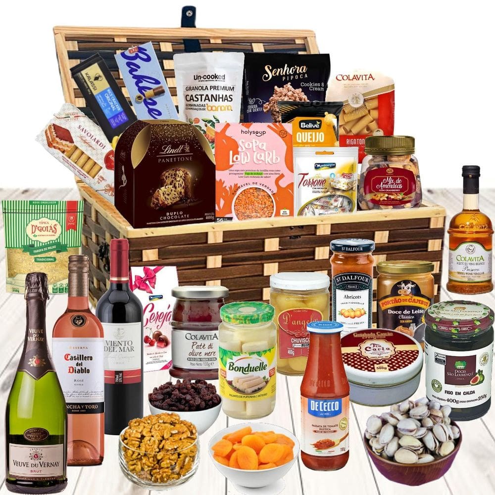 Cesta De Natal Especial Provença 29 Itens - Natal 2024