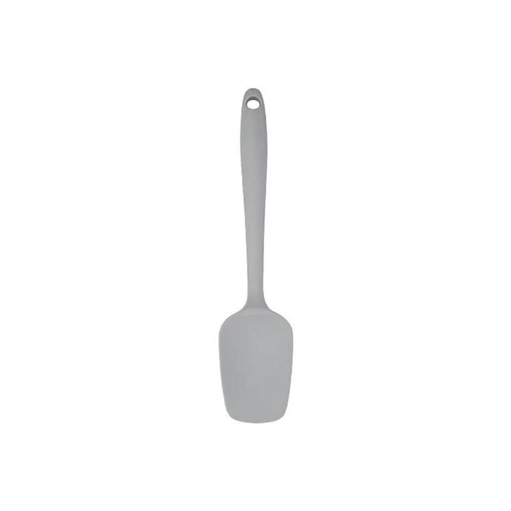 Espátula Colher De Silicone Cinza Mimo Sn23408