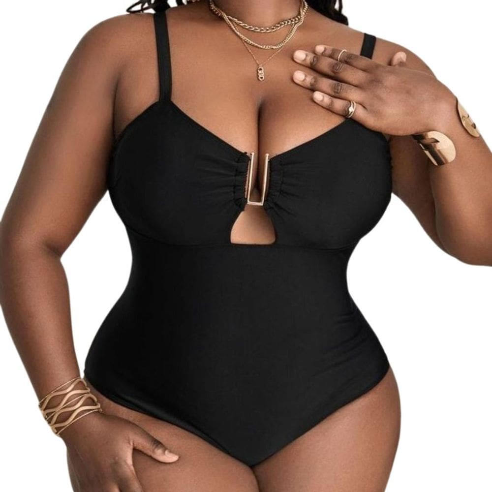 Body Plus Size Feminino Alça C Fivela Busto 0560