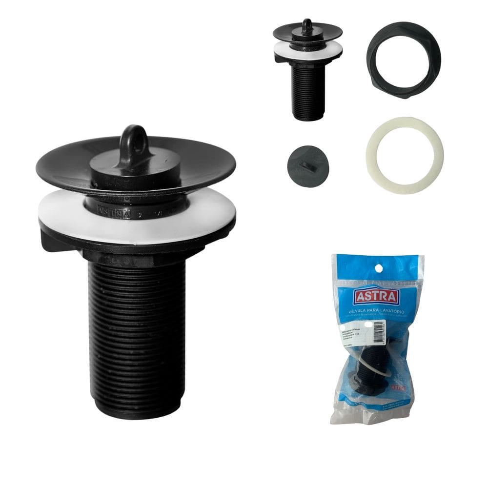 Válvula Com Tampa P/ Tanque E Lavatório Sem Ladrão 7/8 Astra