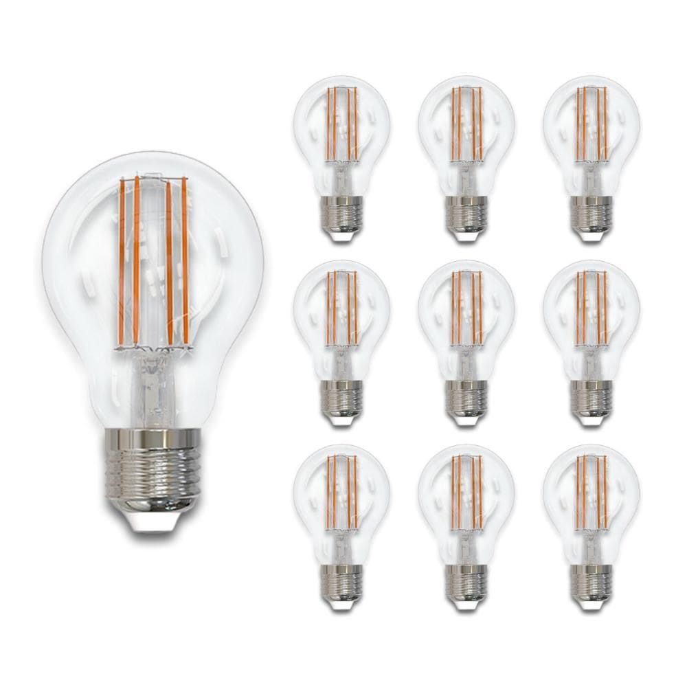 Lâmpada Led Filamento Avant Clear Pera 9W 2700k E27 10 Und