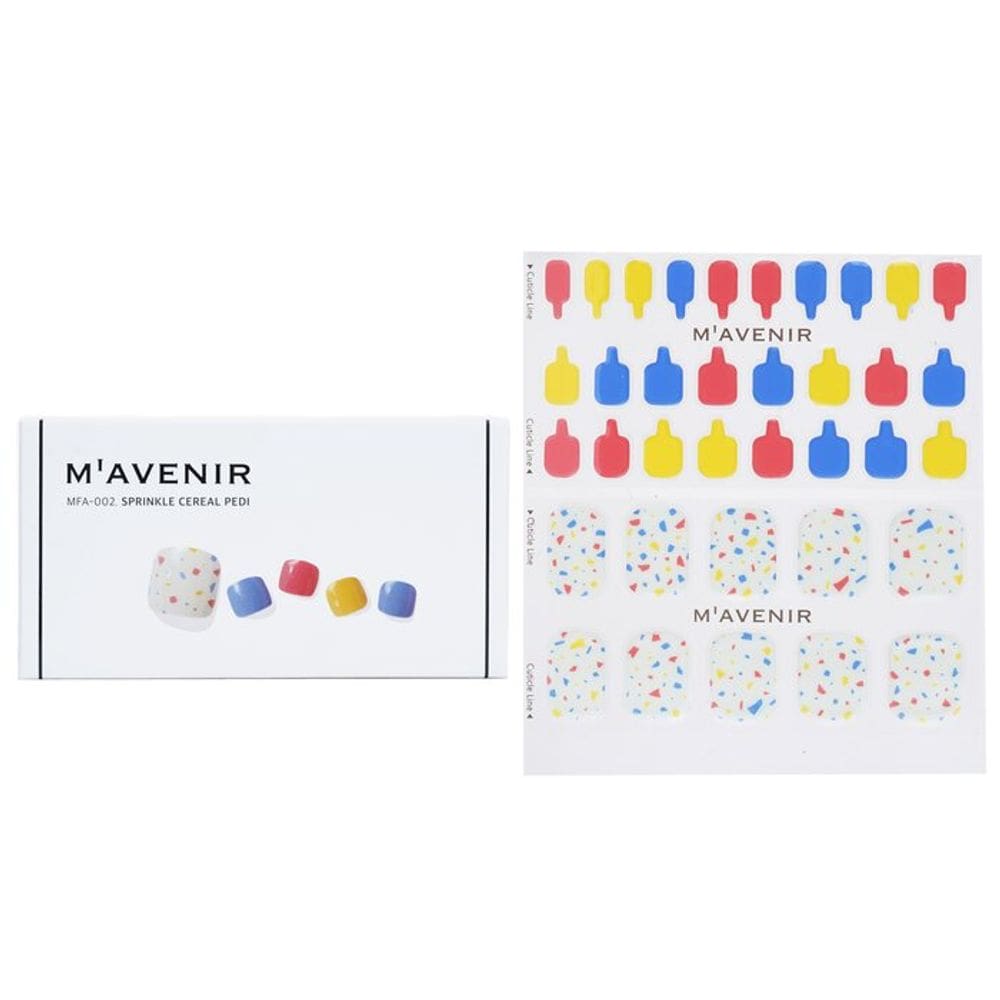 Adesivo de unhas Mavenir Patterned Mint Cream Dot Pedi