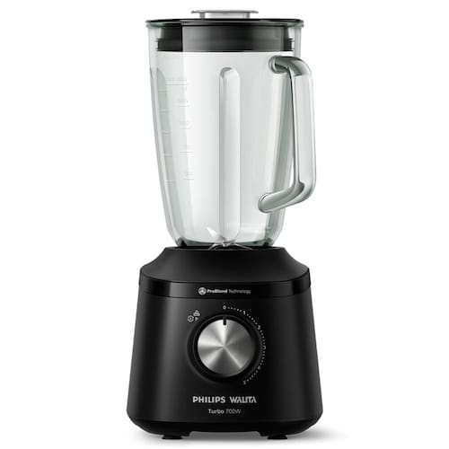 imagem-Liquidificador Philips Walita Série 3000 Turbo com Jarra de Vidro Preto - HR2272 - 220V