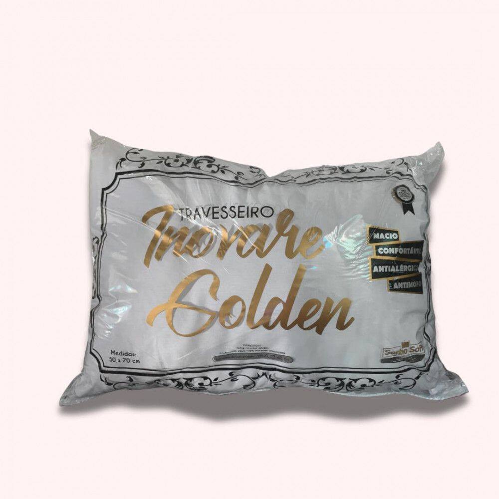 Travesseiro Soft 50x90 Inovare Golden - Shop das Cabeceiras