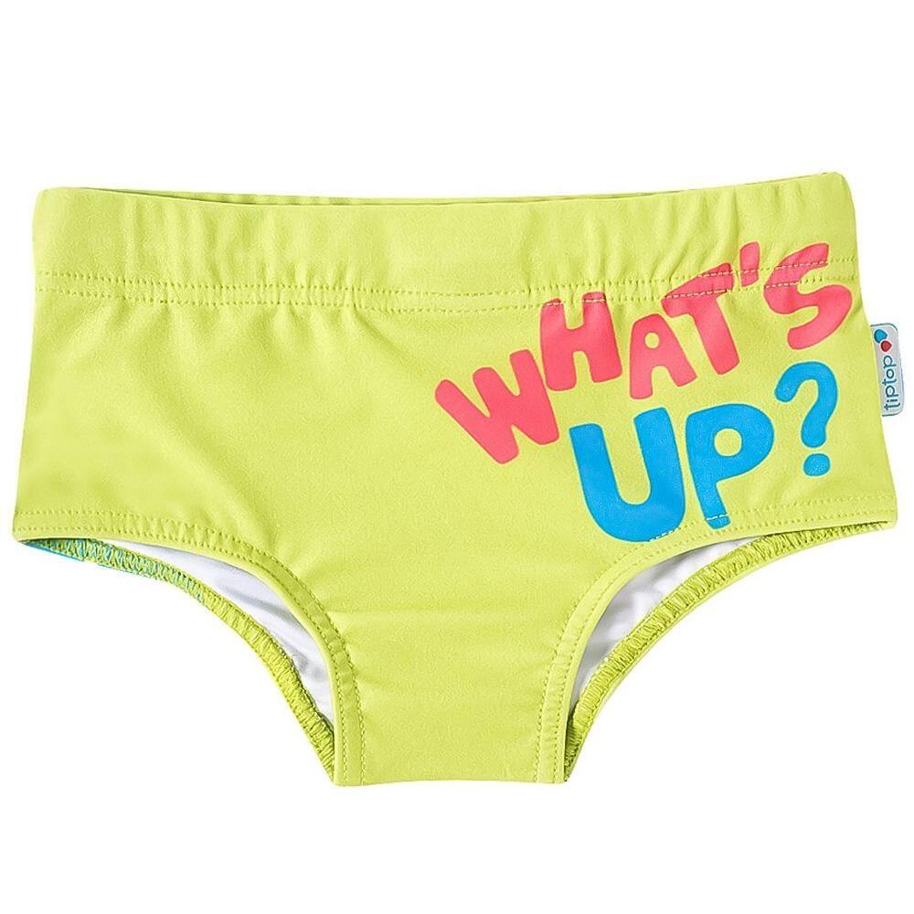 Sunga Tradicional Kids Tip Top Monstrinhos Verde 3236368