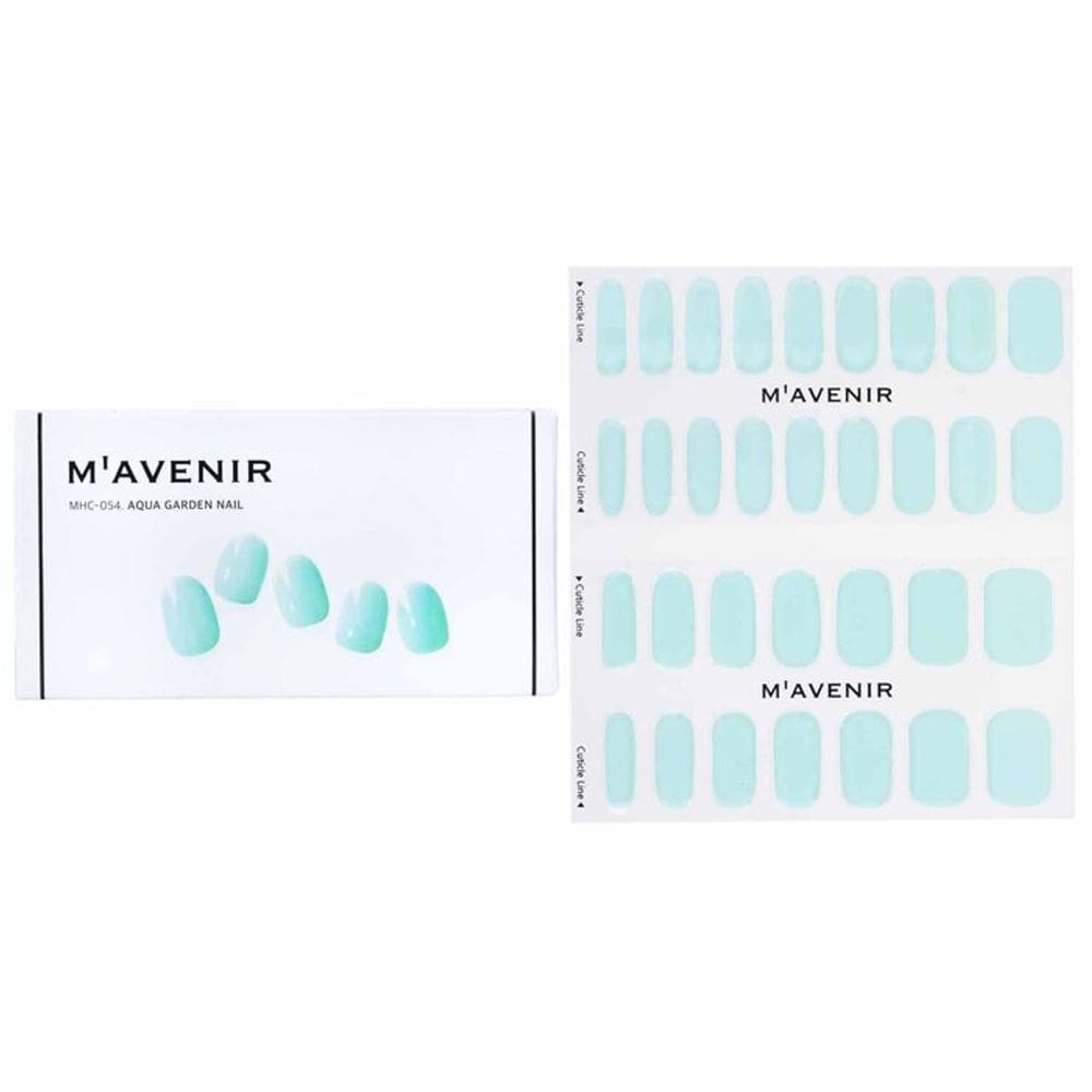 Adesivo para unhas Mavenir Aqua Garden Blue Salon-quality