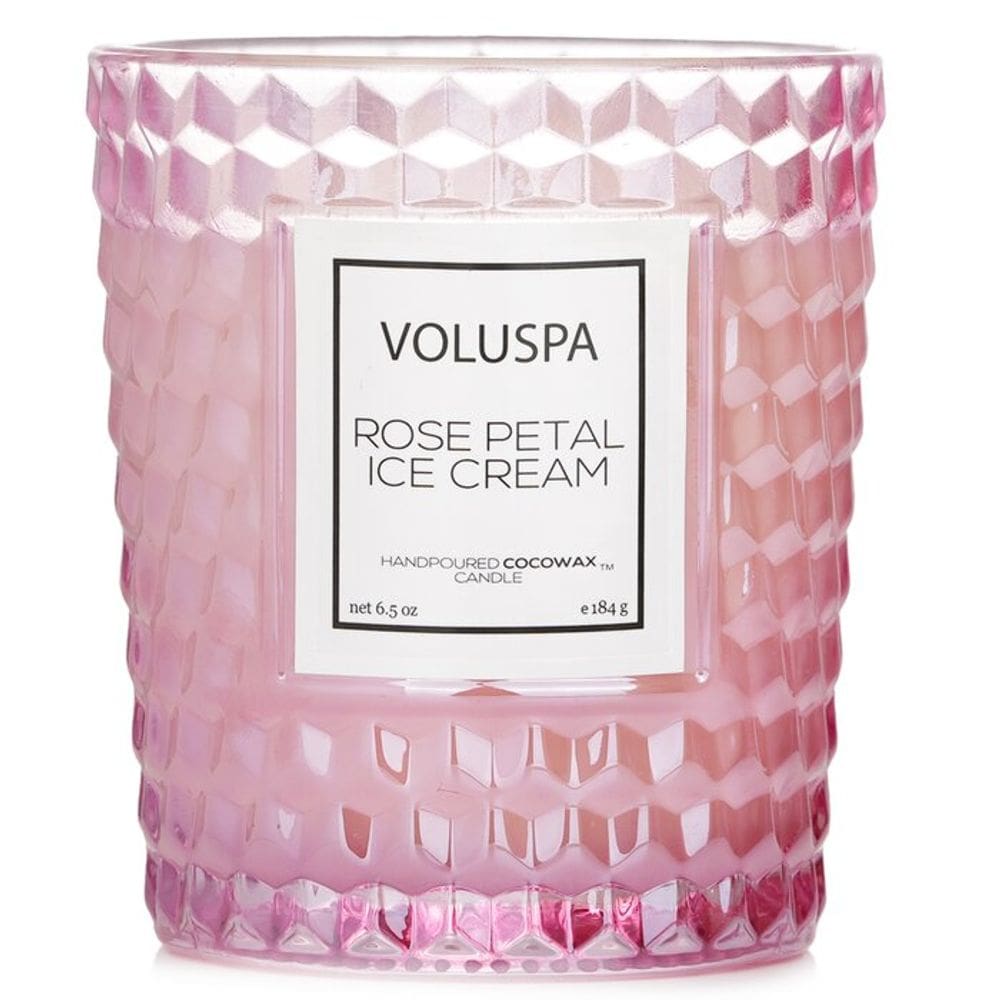Vela Voluspa Classic Rose Petal Ice Cream Scent 40h