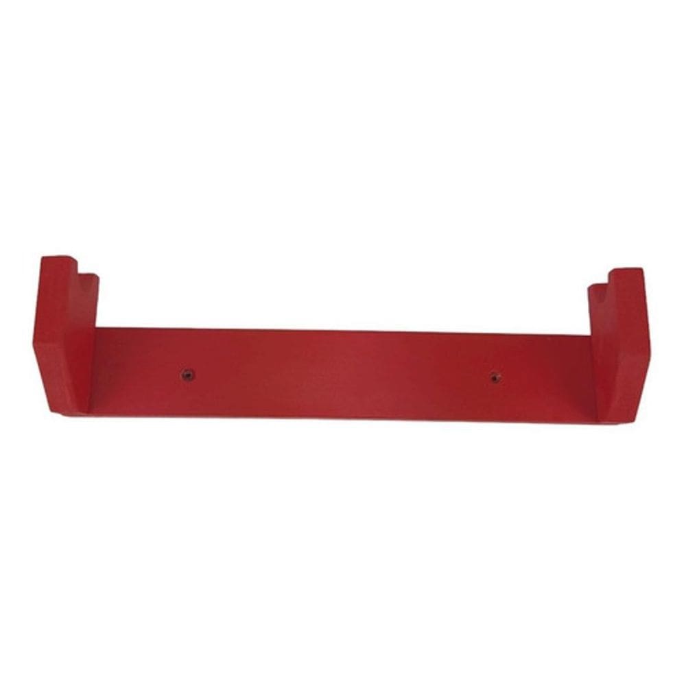 Suporte Horizontal De Parede Para Espadas Katanas Vermelho