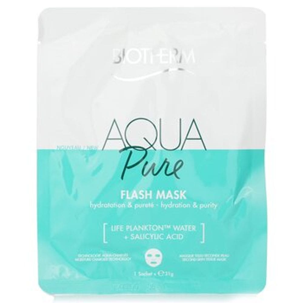Máscara facial Biotherm Aqua Pure Flash com ácido salicílico