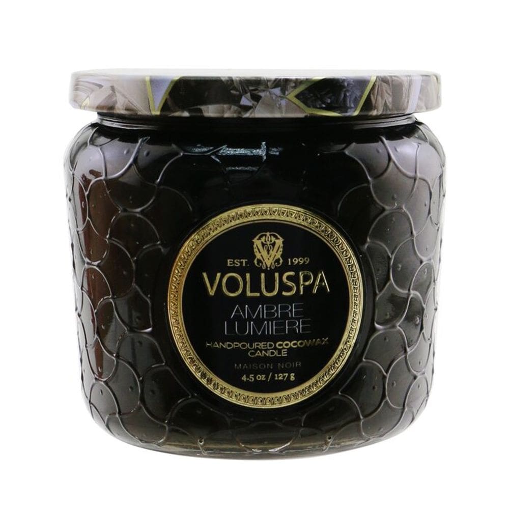 Vela Voluspa Ambre Lumiere 35h Burn Time Cera de Coco
