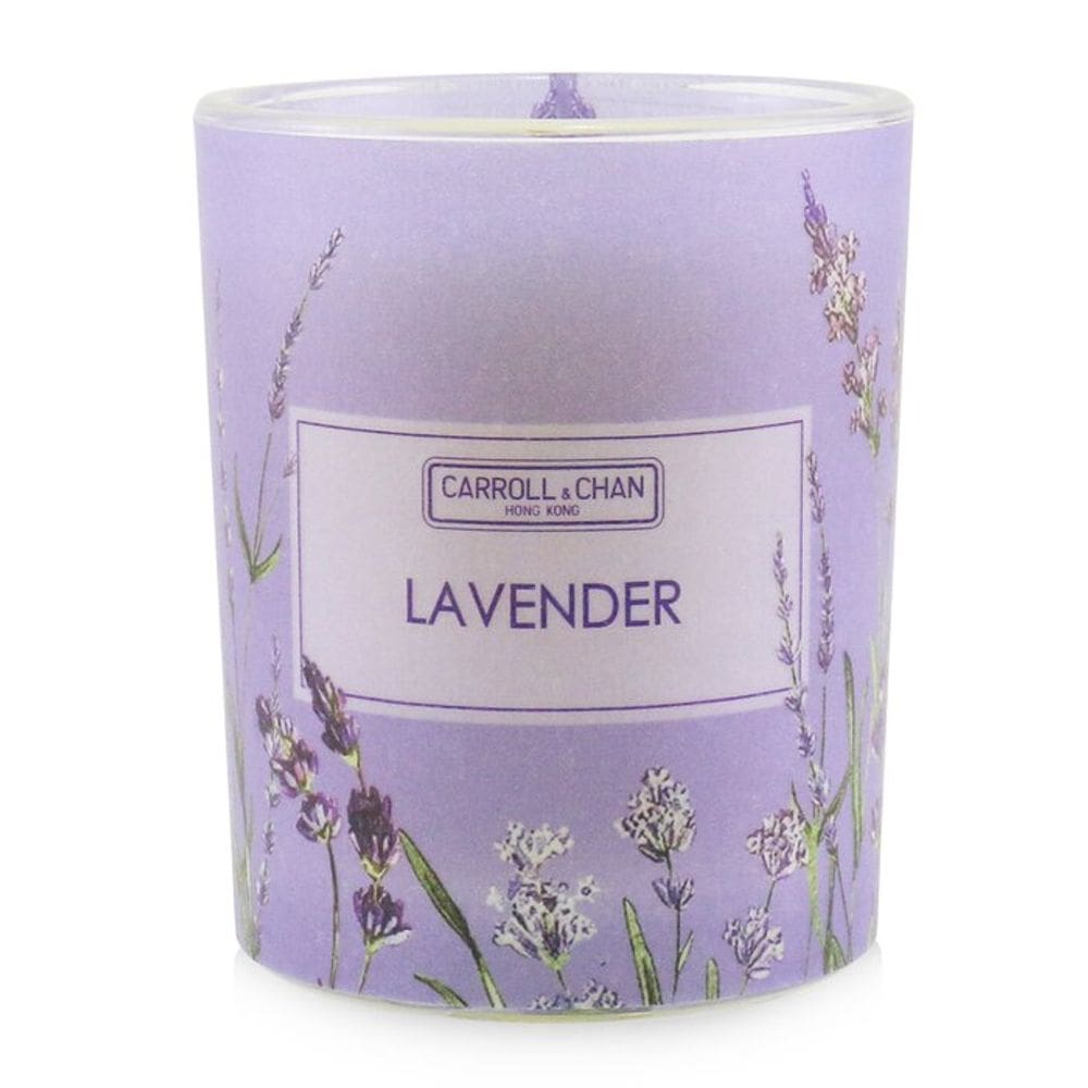 Vela votiva Carroll & Chan, 100% cera de abelha, aroma de lavanda