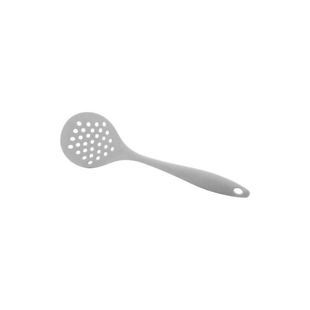 Escumadeira Silicone Cinza Mimo Sn22430G