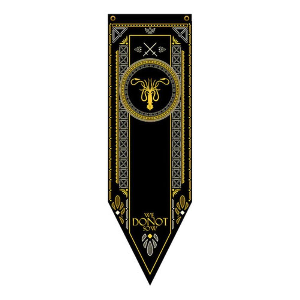 Bandeira Flâmula Com Brasão Casa Greyjoy Game Of Thrones