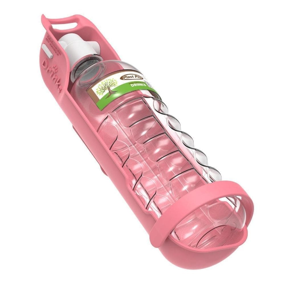 Bebedouro Portátil Pet Eco Pet Drinks 500Ml - Rosa
