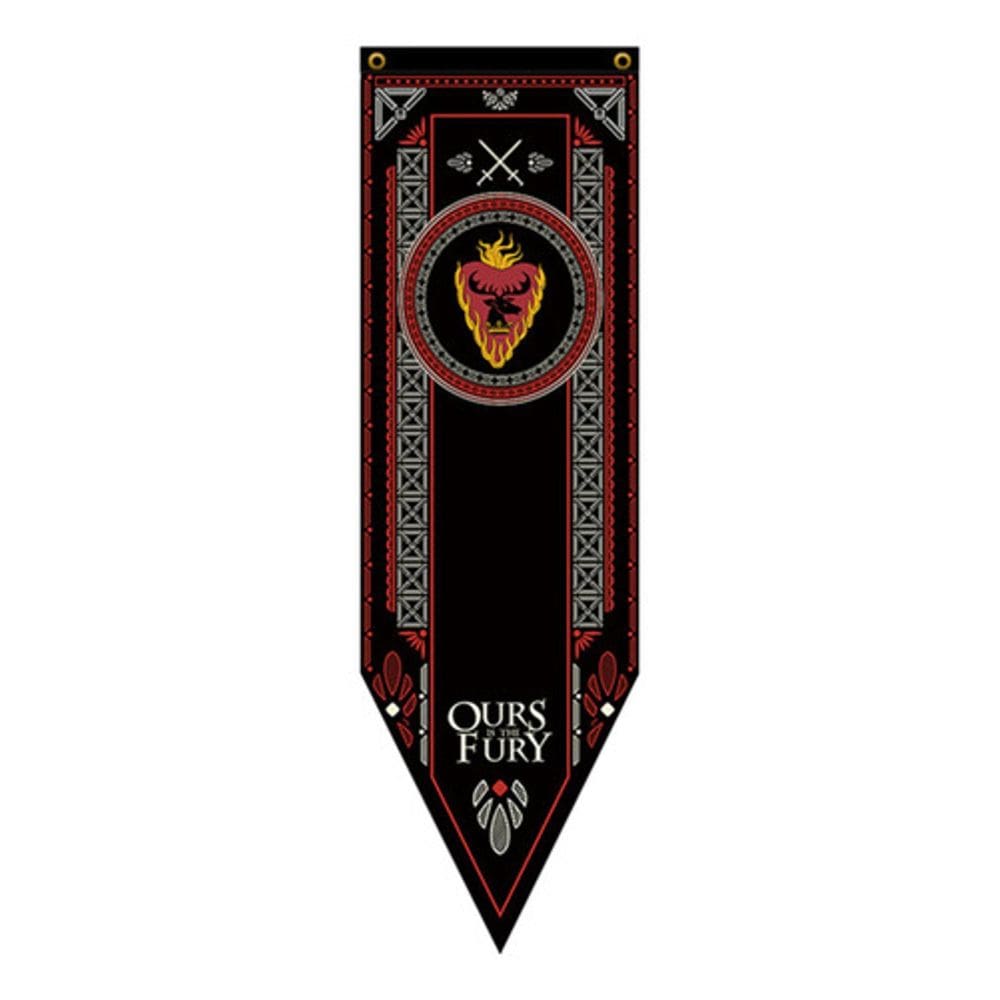 Bandeira Flâmula Com Brasão Casa Baratheon Game Of Thrones