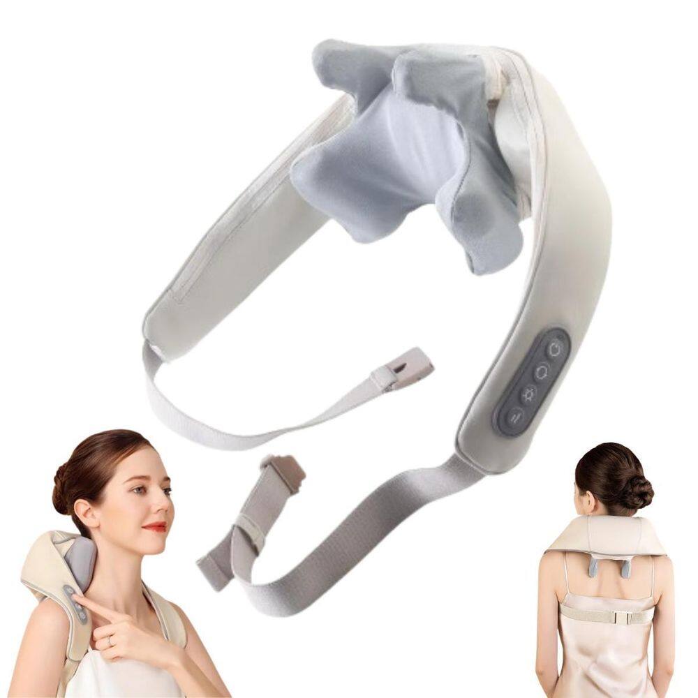 Massageador Recarregável Para Pescoço E Lombar